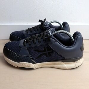 Kuru Quantum 2 Mens 10.5 Wide Navy Blue Black Athletic Walking Shoes 101803105